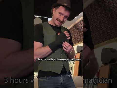 Video thumbnail for 3 Hours With A Close-Up Magician