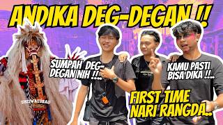 Download lagu Pentas kali ini bikin deg-degan !! FIRST TIME ANDIKA NARI RANGDA mp3