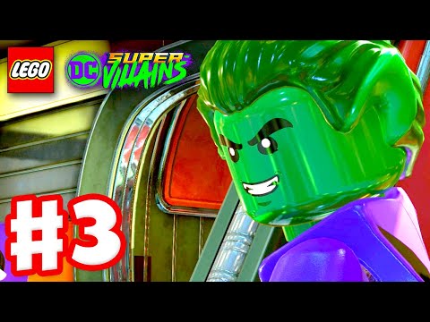 LEGO DC Super Villains - Gameplay Walkthrough Part 3 - Teen Titans Boss Fights! Beast Boy!