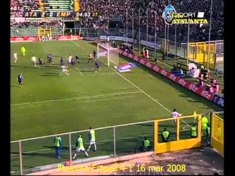 2007 08 28 Atalanta Empoli 4 1 16 mar 2008 Langella, Doni, Padoin, Padoin