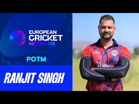 POTM Match 3: R.Singh - AUT vs BEL | ECN Austria-Belgium T20I, 2025 | 24 Aug 2025 | ECN25.093