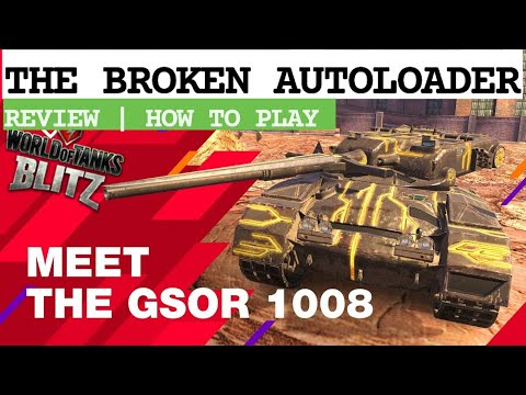 GSOR 1008 | Review | How to play | WOTB ⚡ WOTBLITZ ⚡ World of tanks blitz