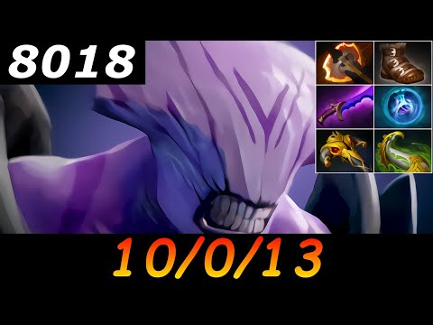 Dota 2 Faceless Void 8018 MMR 10/0/13 (Kills/Deaths/Assists) Ranked Full Gameplay