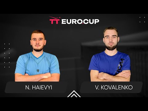 20:15 Nazarii Haievyi - Viacheslav Kovalenko 28.01.2025 TT Euro.Cup Ukraine Master. TABLE 4