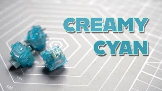 Akko's First Ever Clicky Switch - Creamy Cyan Switch Review & Sound Test