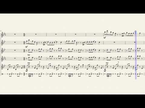 Outset Island Theme from The Legend of Zelda: The Windwaker for saxophone quintet