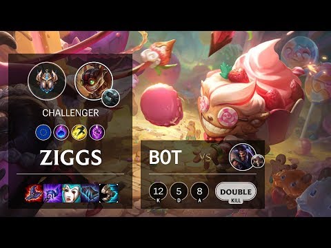 Ziggs Bot vs Draven - EUW Challenger Patch 10.7