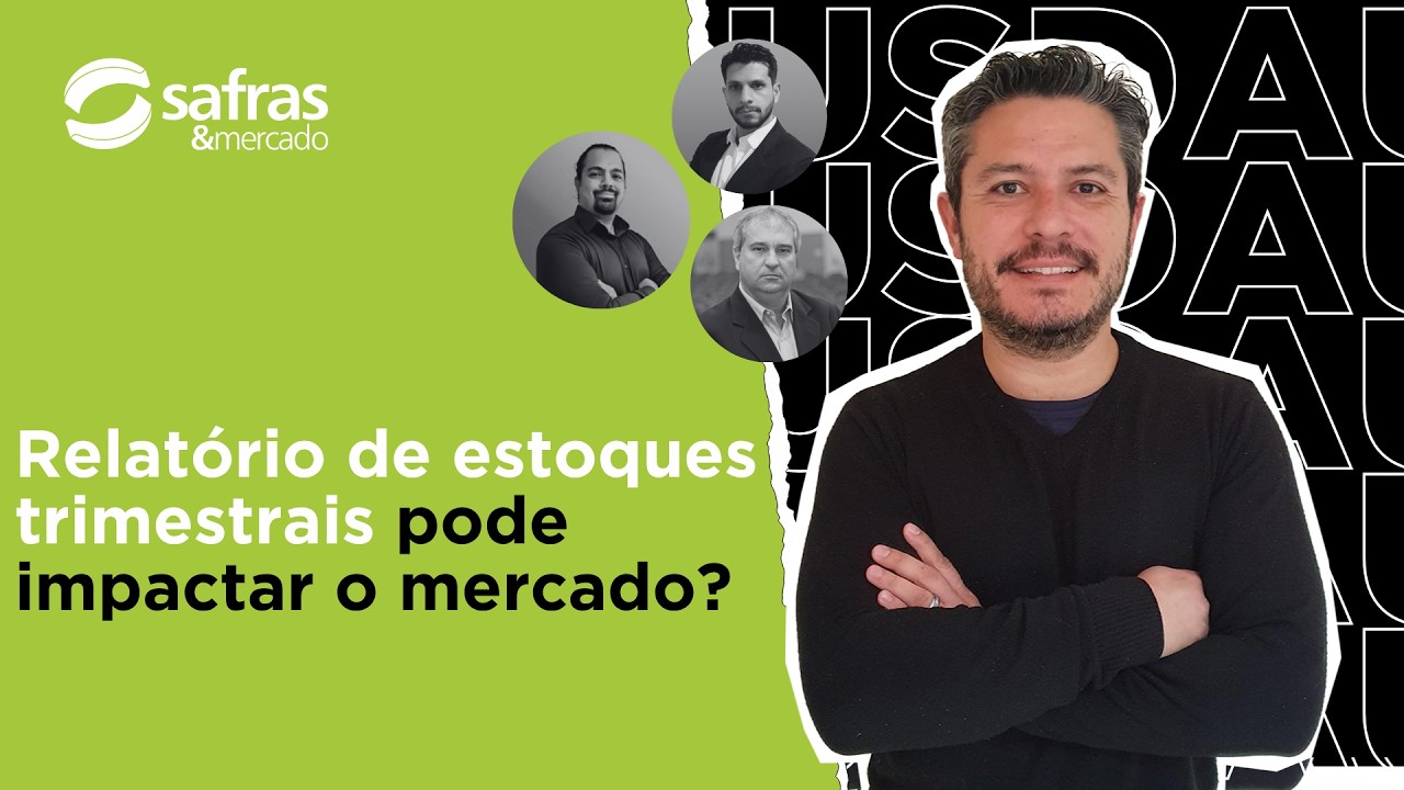 Quais as expectativas para o relatório trimestral de estoques para soja, milho e trigo? - Pré-USDA
