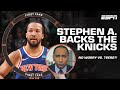 NOTHING TO BE WORRIED ABOUT! - Stephen A. CONFIDENT in Knicks ahead of 76ers series | First Take