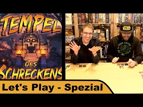 Tempel des Schreckens - Brettspiel - Let's Play Spezial