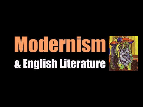 Modernism & English Literature