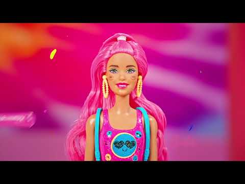 Mattel Lėlė Barbie Color Reveal neoninių spalvų dažymo rinkinys