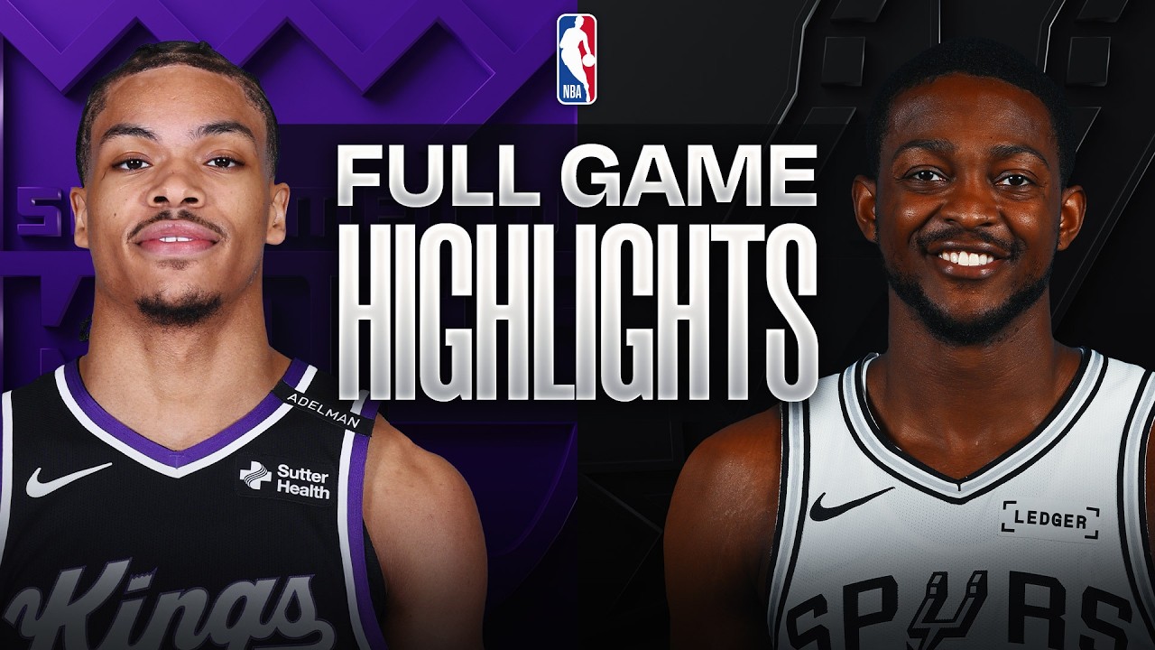 KINGS at SPURS | NBA PRESEASON FULL GAME HIGHLIGHTS | October 16, 2026