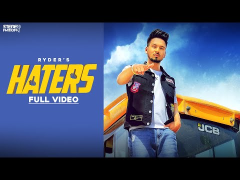 Poster haters lyrics – ryder