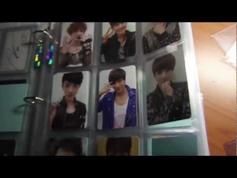 Kpop Photocard Trade Unboxing from mrskimjongin :) (EXO K Sehun and f(x) :D)