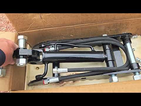 Miniescavatore cinese: kit pollice idraulico con adattatori idraulici M14x1,5 e M16x1,5