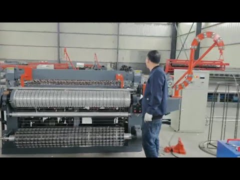 40-45 Kw Lii Automatic Welded Wire Mesh Machine, Wire Mesh Plant