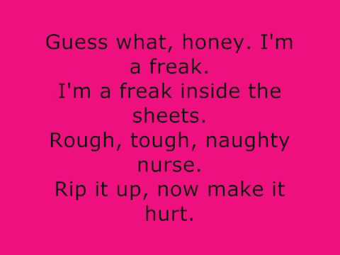Ima Monster-Blood On The Dance Floor lyrics