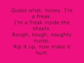 Ima Monster-Blood On The Dance Floor lyrics ...