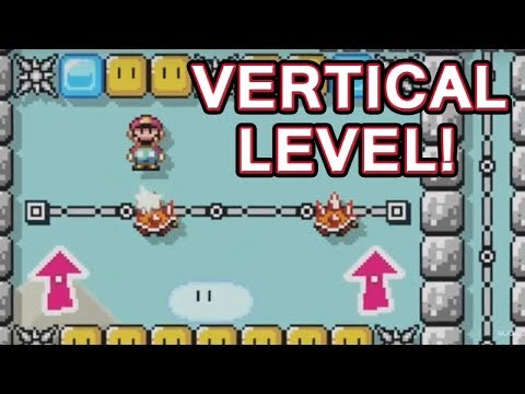A VERTICAL LEVEL BEFORE VERTICAL LEVELS!!! |  Preparing for Super Mario Maker 2