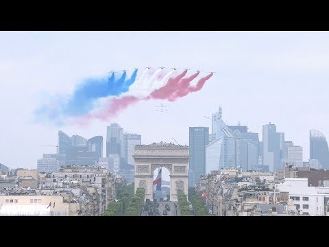 إحياء العيد الوطني الفرنسي تحت شعار "الدفاع الأوروبي"