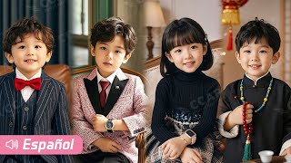 Pobre chica da a luz a cuatro genios, sin saber que su padre es el CEO más rico del país