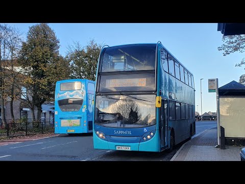 Journey on Route 52 | NK57DXX/7501 - Arriva Northumbria: Dennis Trident 2/ADL Enviro 400