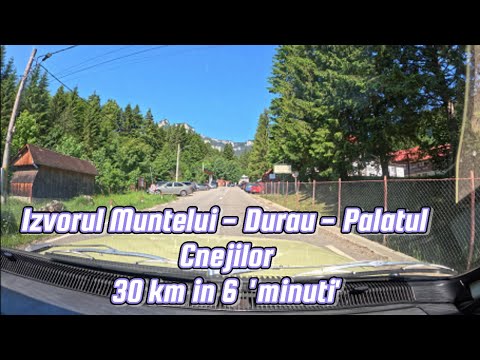 Cu Dacia 1300 intre Izvorul Muntelui si Durau