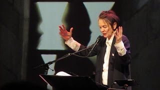Laurie Anderson THE LANGUAGE OF THE FUTURE / HKW, Berlin / 05 March 2017