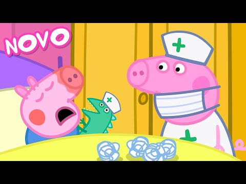 Capa de Peppa Pig Português Brasil | Dia de Cama | NOVO Contos da Peppa Pig