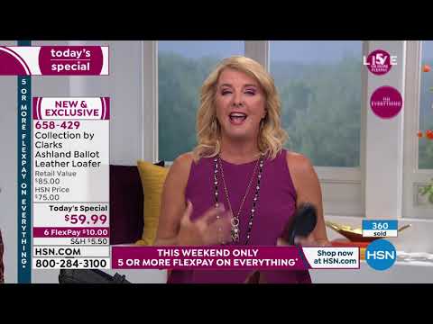 HSN | Clarks Footwear 08.18.2019 - 12 AM