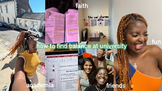 How to find balance at university/college: faith, studies, friends, socialising & more