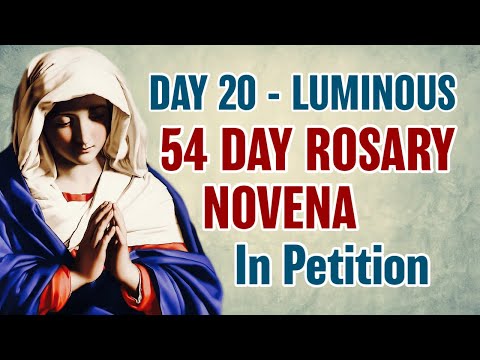 54 Day Rosary Novena Day 20 💛Luminous Mysteries