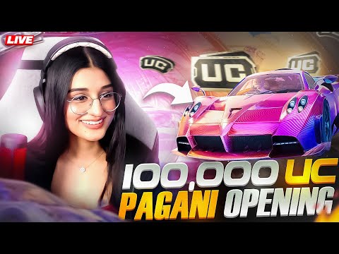 PAGANI CRATE OPENING🥵🔥 || BGMI WITH PAYAL PAGANI CRATE OPENING🥵🔥 || BGMI WITH PAYAL