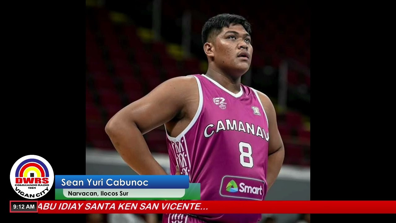 Maysa Manen nga Ilocos Surian, Pasok iti Top 30 Elite Camp ti National Basketball Training Camp (NBTC)