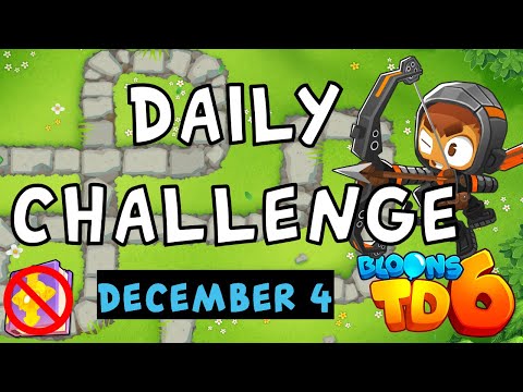 Bloons TD 6 Daily Challenge | The Impossible One | No MK No Powers | December 4 2022