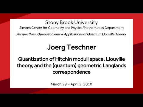 Quantization of Hitchin moduli space, Liouville theory,& geometric Langlands correspondence-Teschner