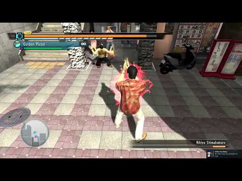 Yakuza 3 Golden Gun Stun Lock