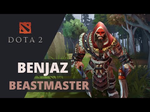 BENJAZ (Rank 52) plays Beastmaster Dota 2 Full Gameplay