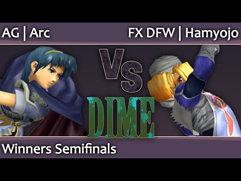 DIME 12 Melee - AG Arc (Marth) vs FX DFW Hamyojo (Shei) - Winners Semifinals