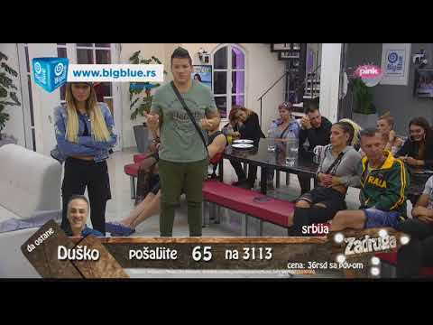 Zadruga - Luna i Sloba se svađaju za vreme pitanja novinara - 20.05.2018.