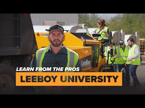 Hands On Training: LeeBoy University for the Paving Professional