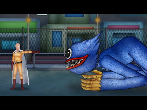 Saitama Vs Huggy Wuggy ll Animation