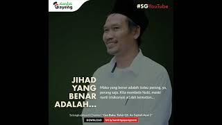 Download lagu Jihad Yang Benar - Gus Baha - Ceramah Singkat Islam mp3
