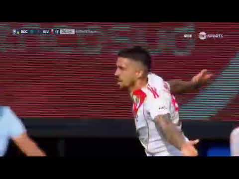 El GOL De LANZINI En El Partido - River Vs Boca Jr - ( 1 - 0 )
