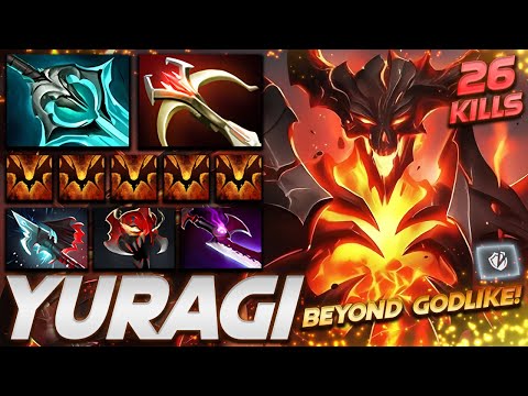 Yuragi Shadow Fiend Beyond Godlike - Dota 2 Pro Gameplay [Watch & Learn]