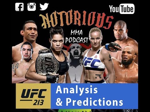 UFC 213 Preview, Analysis + Predictions