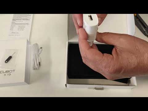 Unboxing de CUBOT X19 4G Phablet