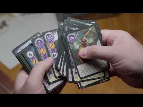 Gwent board game unboxing