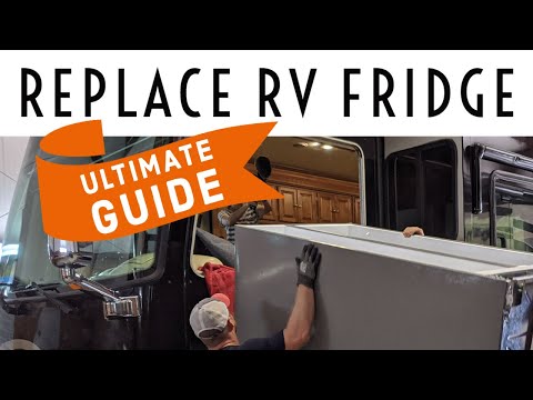 YouTube video about: How to remove a residential refrigerator from an rv?